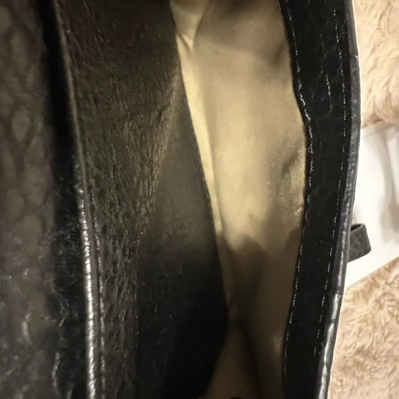 Calvin Klein Black Wallet with Gold Accent - Picture 8 of 11